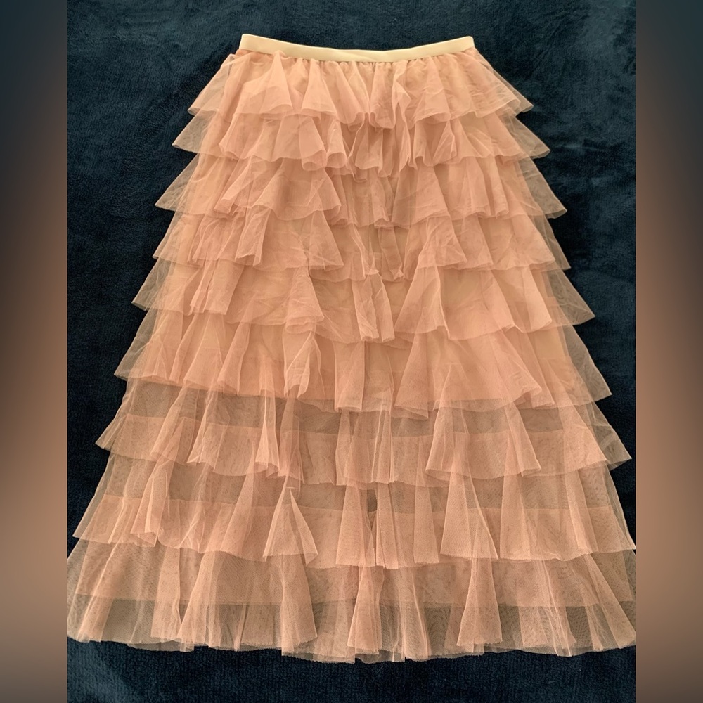 Ebossy Tulle Skirt